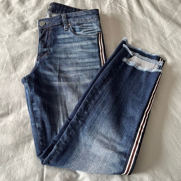 Kut Women's Cropped Jeans with stretch size 6 - Picture 4 of 6